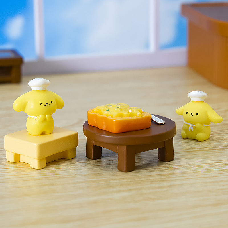 6pcs/set Cute Miniatures Resin - Home Office Freelancer avis et prix