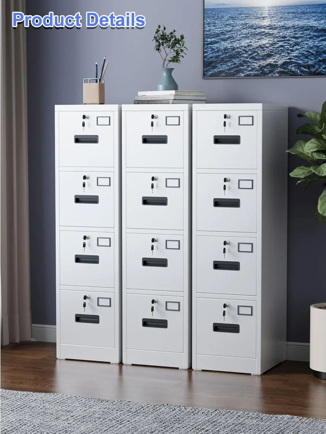 Metal Vertical File Storage Ca - File Cabinet Drawer avis et prix