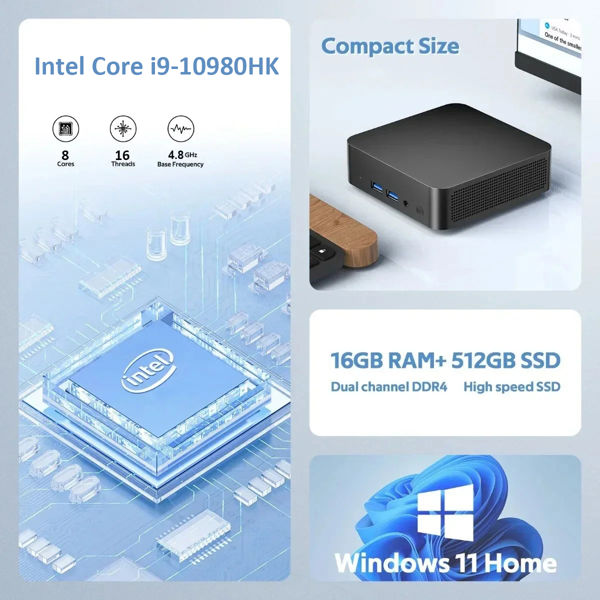 Brand New Mini PC Windows 11 I - Home Office Windows avis et prix