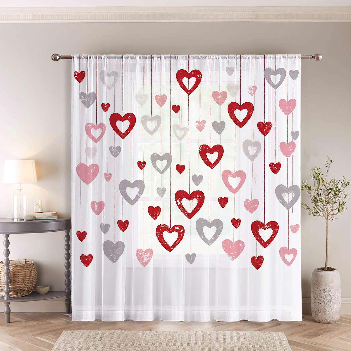 One-Piece Color-Block Heart Wi - Home Office Rate avis et prix