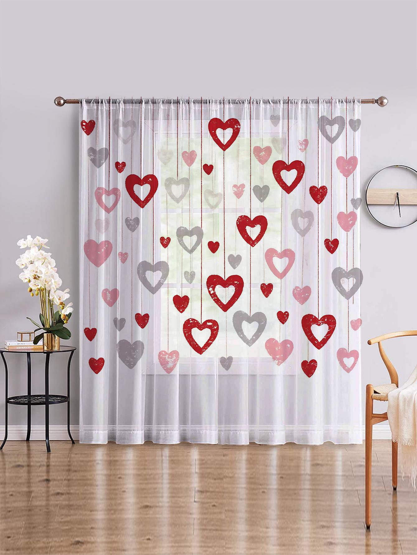 One-Piece Color-Block Heart Wi - Home Office Rate avis et prix