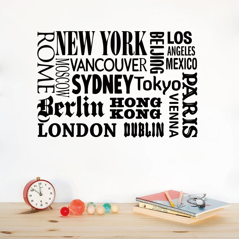 New York London Paris Quote wa - Home Office York avis et prix