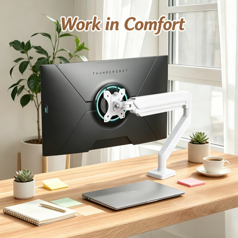 Single Monitor Desk Mount Arm– - Monitor Riser Stand avis et prix