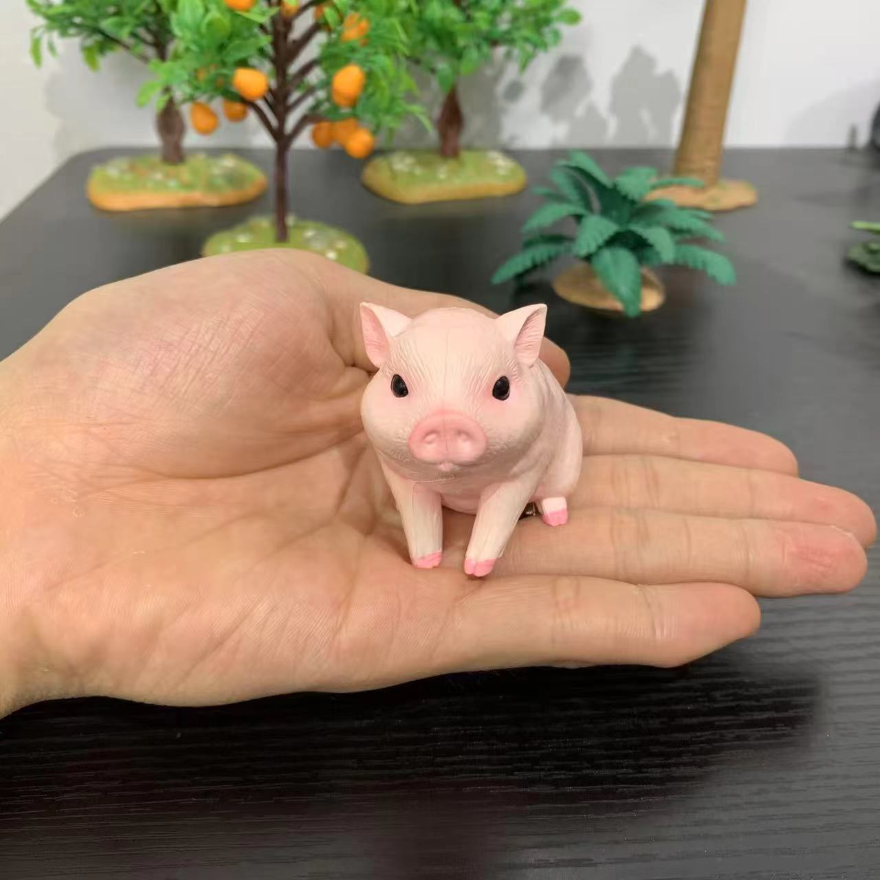 Room Decor Mini Pig Figurines  - Home Office Freelancer avis et prix