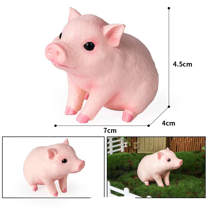Room Decor Mini Pig Figurines  - Home Office Freelancer avis et prix