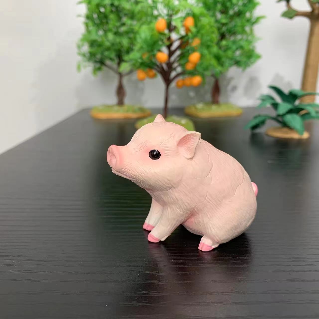 Room Decor Mini Pig Figurines  - Home Office Freelancer avis et prix