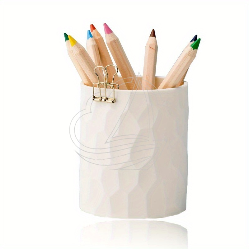 White Silicone Pen Holder Desk - Pen Holder Organizer avis et prix
