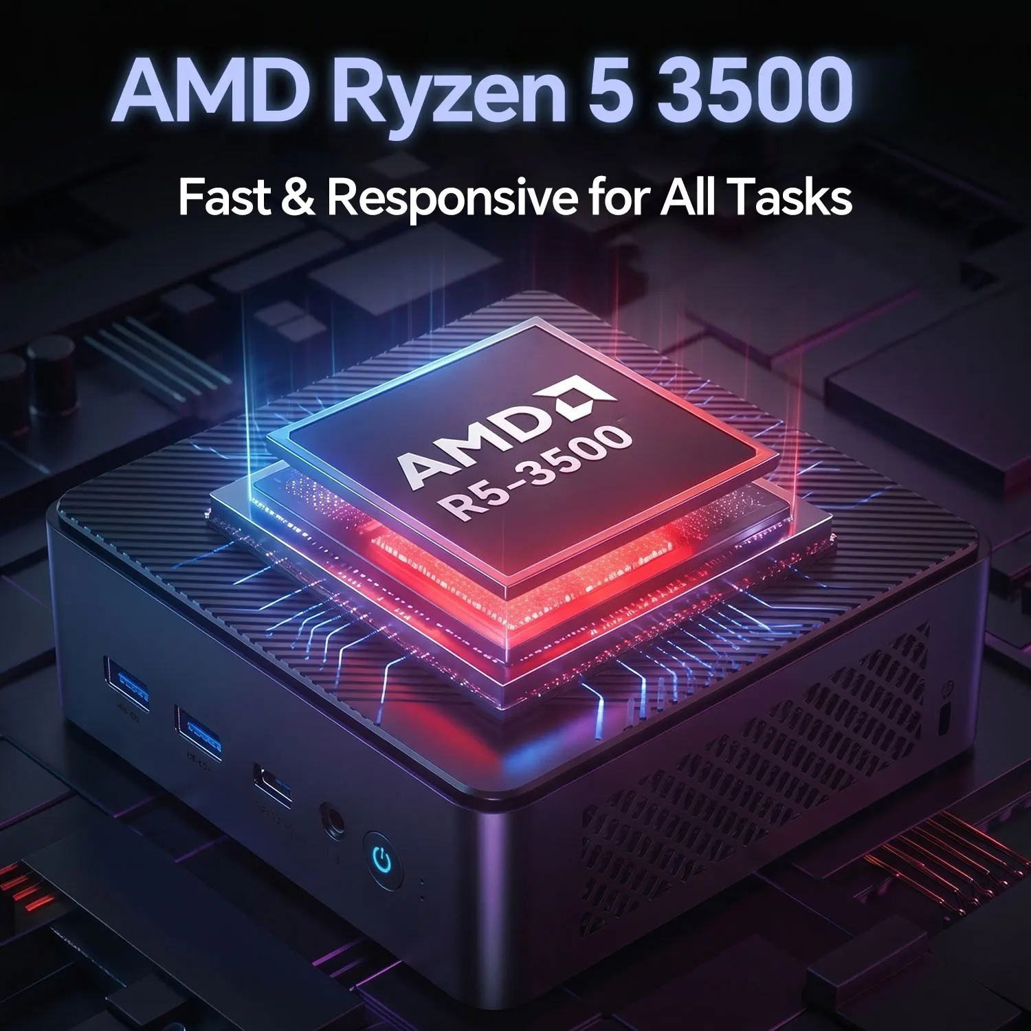 AMD Ryzen 5 3500 Mini Desktop  - Home Office Windows avis et prix