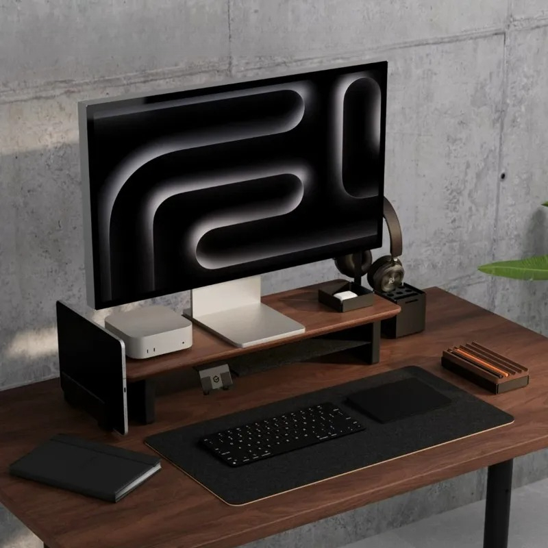 Hot Sale! Walnut Monitor Stand - Monitor Riser Stand avis et prix