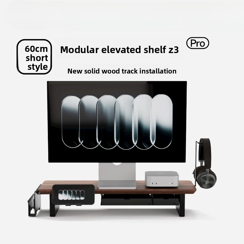 Hot Sale! Walnut Monitor Stand - Monitor Riser Stand avis et prix