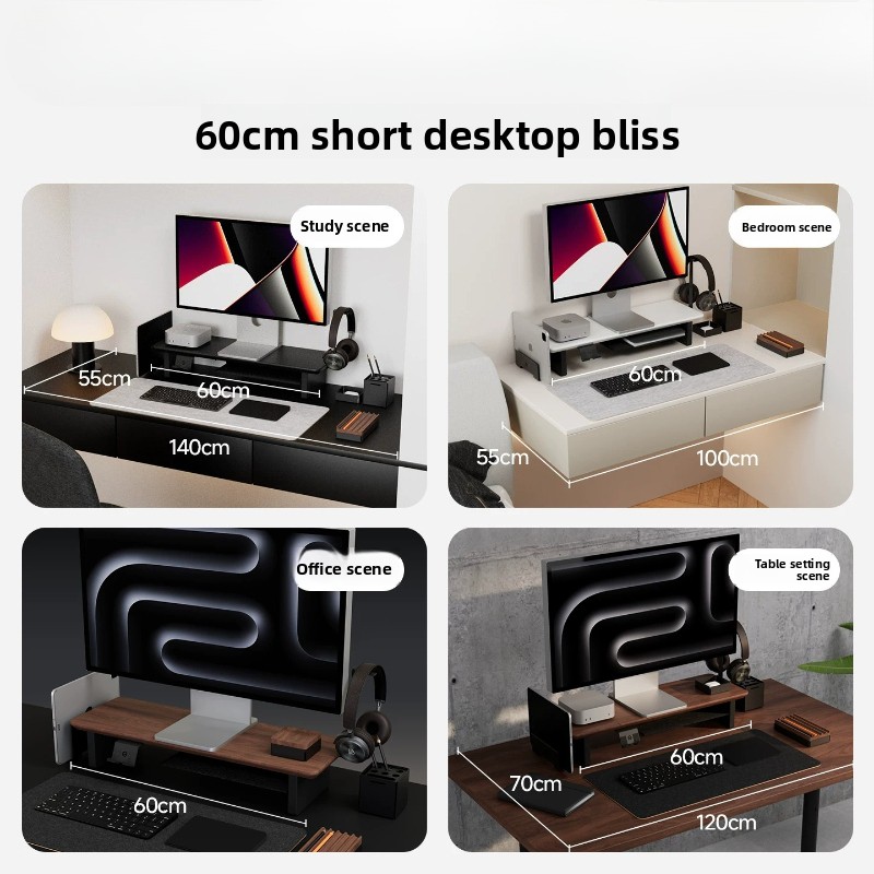 Hot Sale! Walnut Monitor Stand - Monitor Riser Stand avis et prix