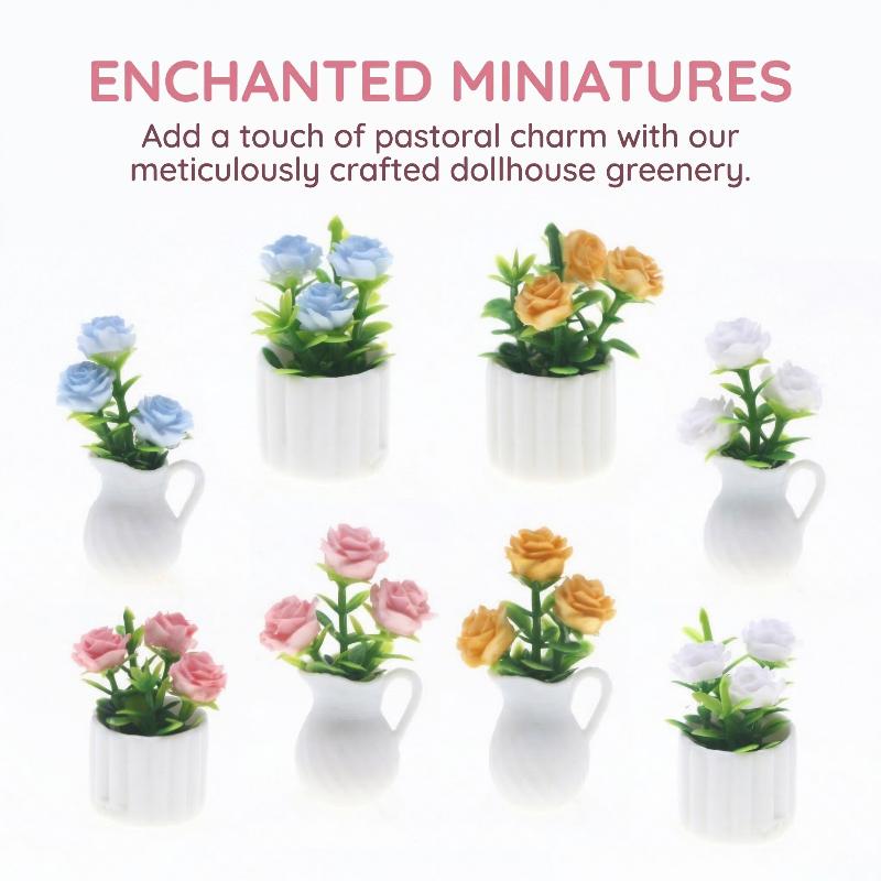 Dollhouse Green Potted Plants  - Home Office Freelancer avis et prix