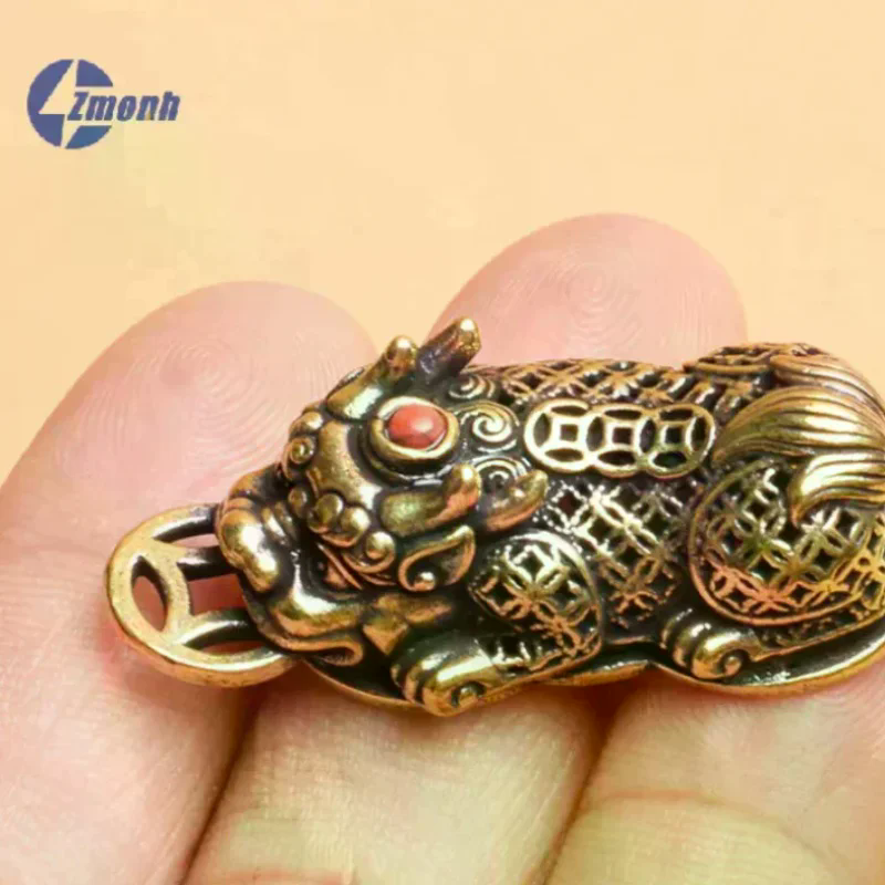 Brass Animal Pixiu Coin Charms - Home Office Freelancer avis et prix