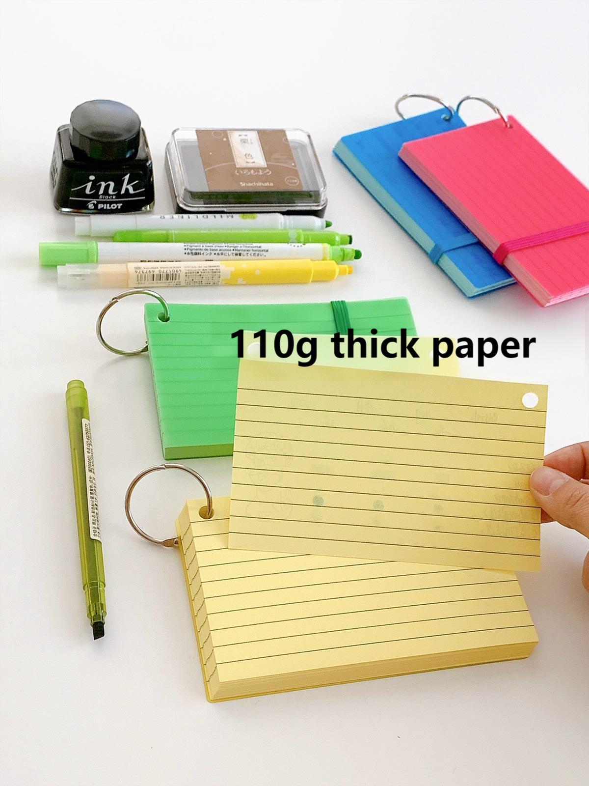 New 200 PCS Colored Index Card - Home Office New Rules avis et prix