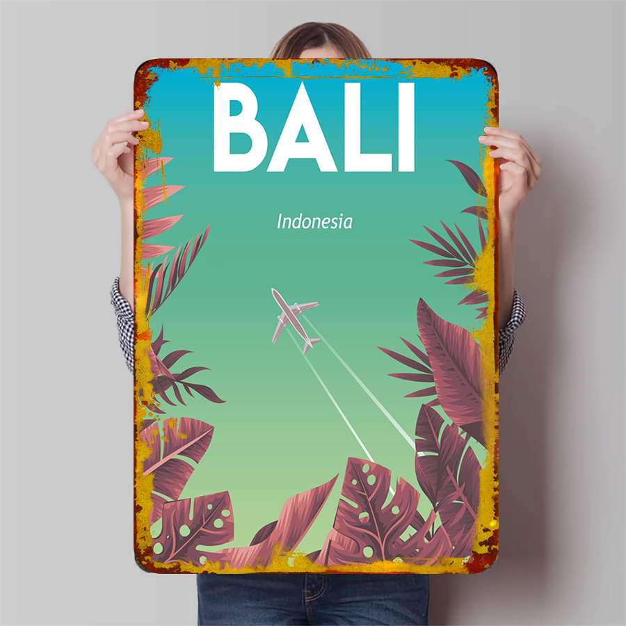 Bali Indonesia Scenery Metal W - Home Office Bali avis et prix