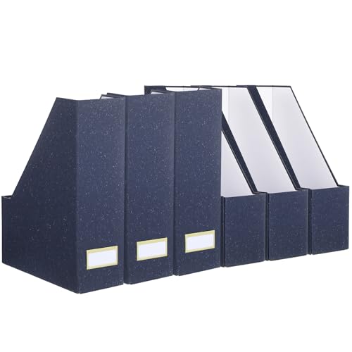 Six Blue Foldable Cardboard Ma - Home Office Windows avis et prix