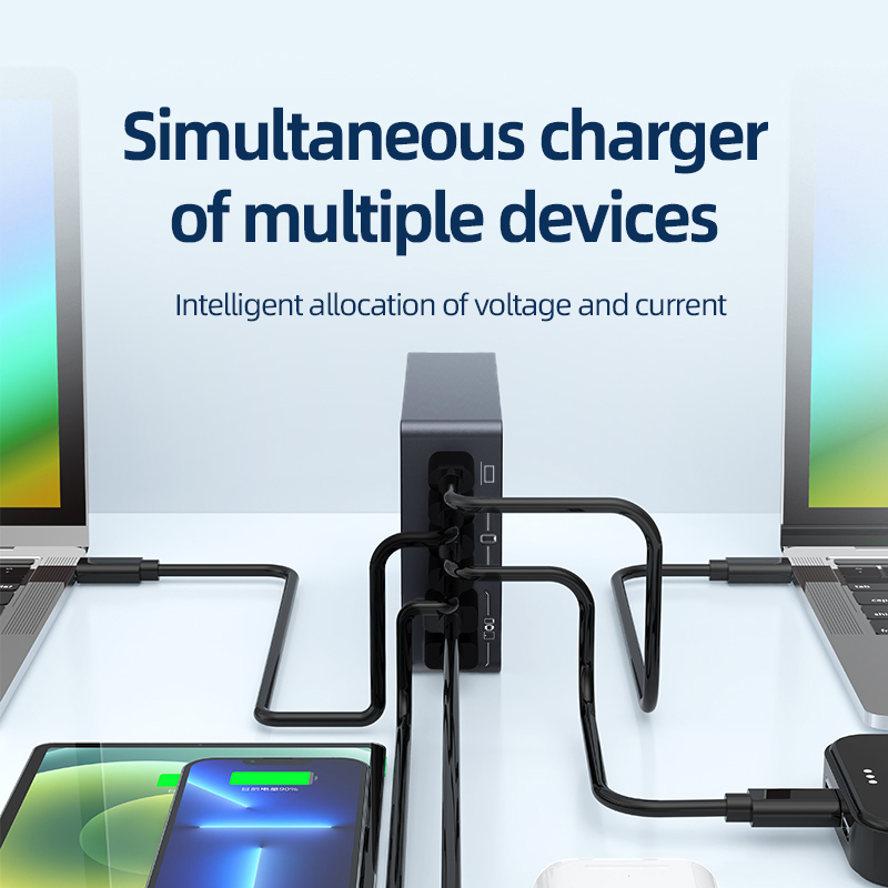 990W GaN Desktop Charger 6-Por - Home Office Vivo avis et prix