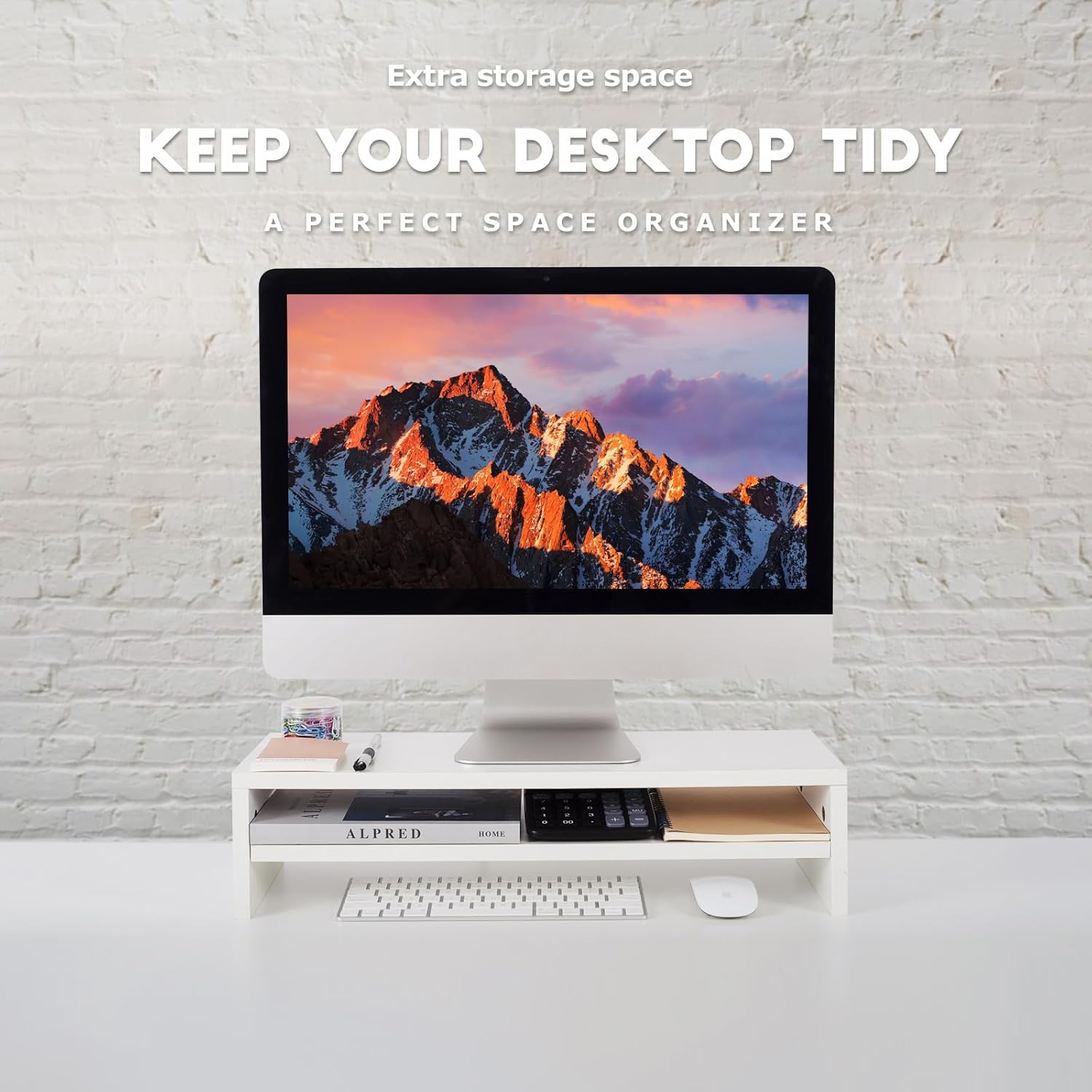 Monitor Stand Riser White, 21. - Monitor Riser Stand avis et prix