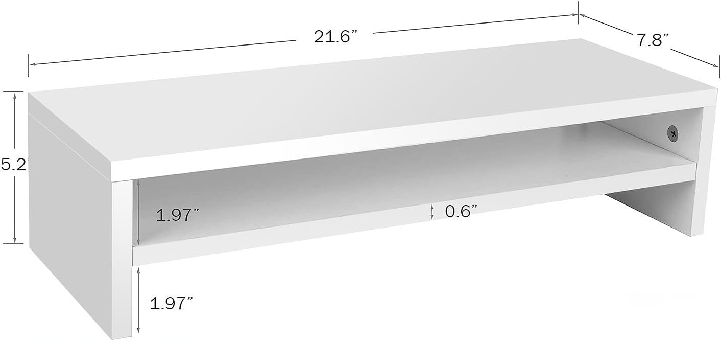 Monitor Stand Riser White, 21. - Monitor Riser Stand avis et prix